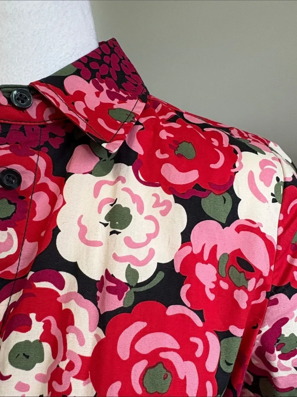 Kate Spade Rosette Bloom Tie Waist Dress
